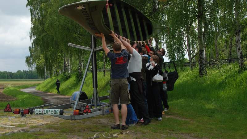 Bootstour Kanutour Outdoor-Event Betriebsausflug Celle Hannover