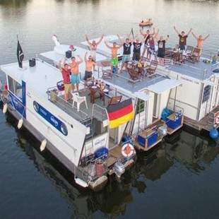 Junggesellenabschied JGA Müritz Hausboot
