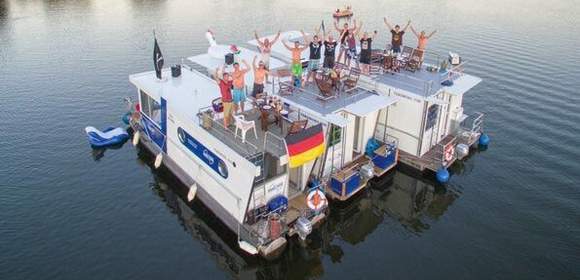 Junggesellenabschied JGA Müritz Hausboot