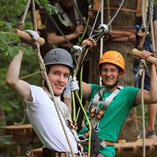 KLETTERWALD SAYN – VIEL SPASS IM BAUM!