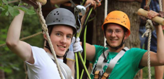 KLETTERWALD SAYN – VIEL SPASS IM BAUM!