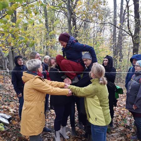 Geocaching+ "grüne Lunge" Dresdner Heide