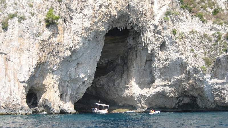 Bootsfahrt zur Blauen Grotte, Neapel