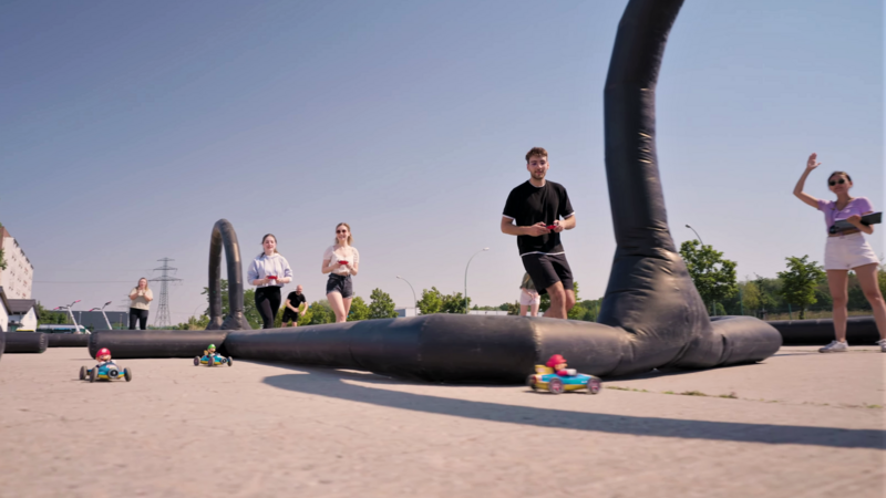 Auch im Outdoorbereich ist Teamgeist gefragt