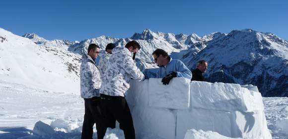 Iglubau-Workshop im Ötztal