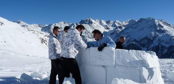 Iglubau-Workshop im Ötztal