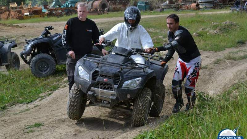 Quad Offroad Offroad Teambuilding: Gleichmäßigkeitsprüfung