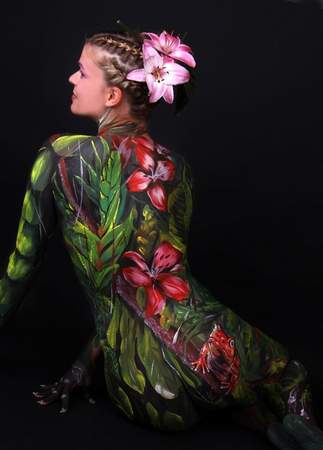 Bodypainting – Körperbemalung als Show