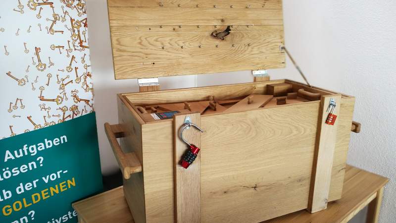 FREXIT mobile Escape Box Escape Box, Escape Room, mobil, Rätsel