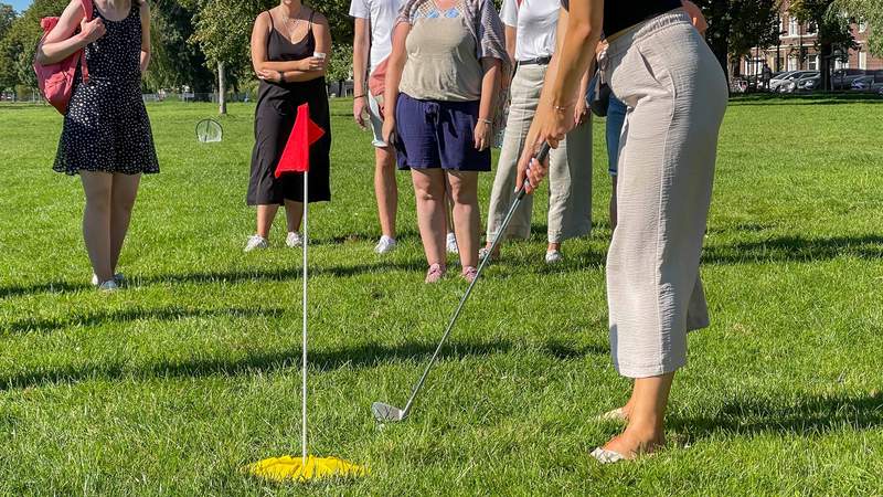 Crossgolf Event, Team-Event, Firmenevent, Emmerich Events, Firmenevent, Sommerfest