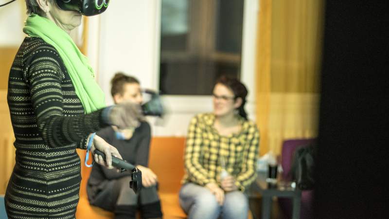 Weihnachtsfeier mit Virtual Reality