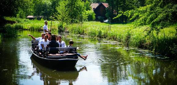 Kahn im Spreewald