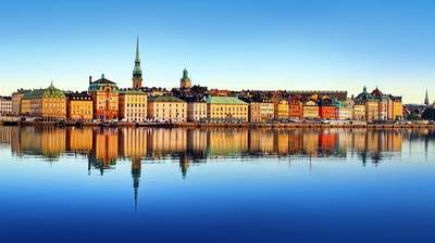 Incentive Reise Gruppenreise Schweden Stockholm Ansicht vom Wasser