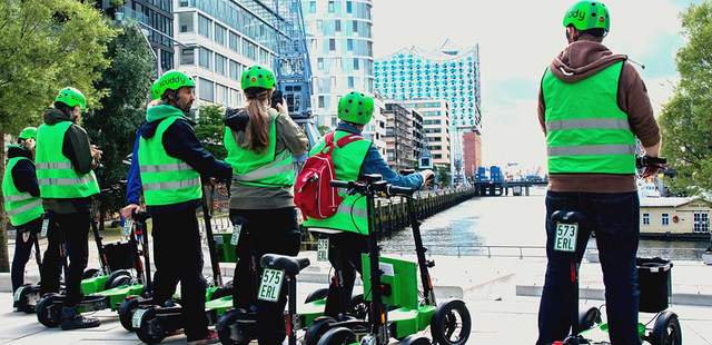 Guidegeführte Sightseeing-Tour per E-Scooter