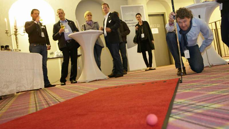 Golfspaß & Weinverkostung