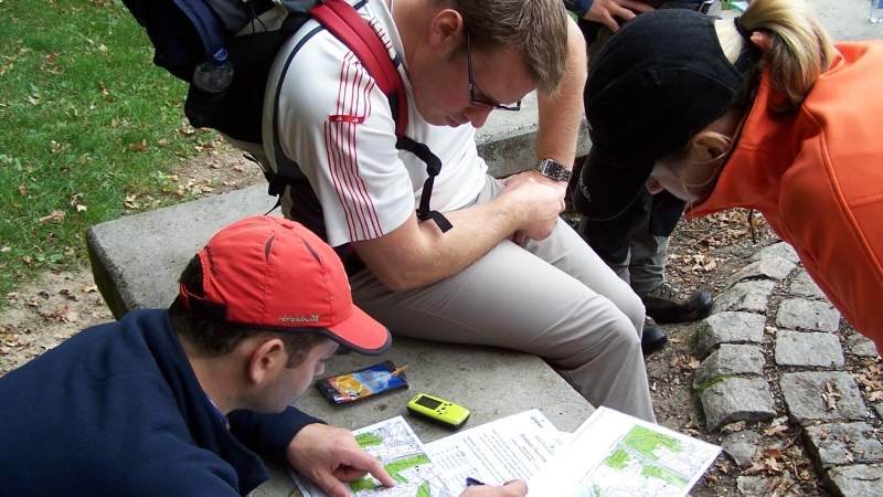 Geocaching / GPS-Rallye / Schatzsuche im Team