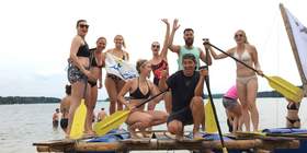 Teambuilding Floßbau