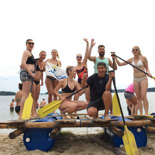 Teambuilding Floßbau