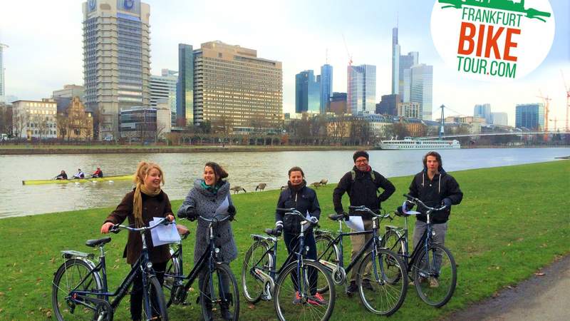 2,5h Stadtführung in Frankfurt mit Rad/E-Bike