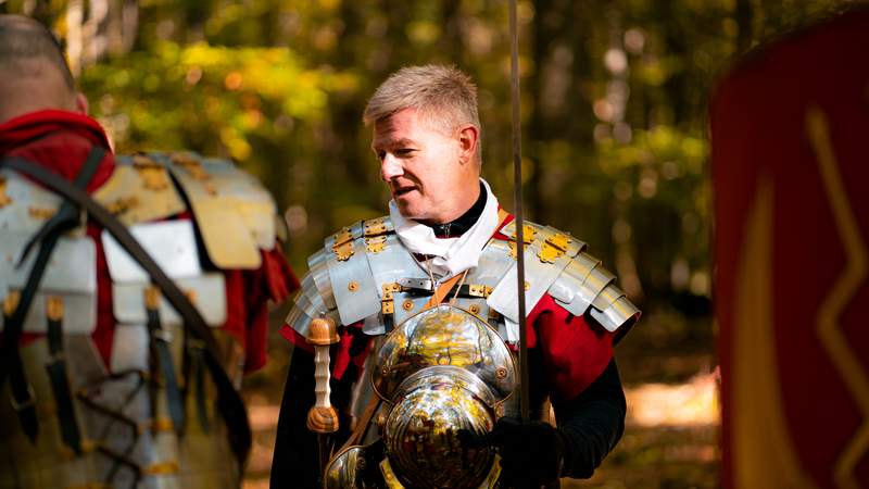 Römischer Legionär - ROM hautnah zum Anfassen