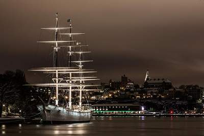 Incentive Reise Gruppenreise Schweden Stockholm Segelboot Winter