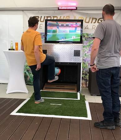 Kick it, Fussball Simulator, Interaktiver Freistoss Simulator