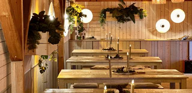 Kahuna Winterlounge Hüttenflair am Strand