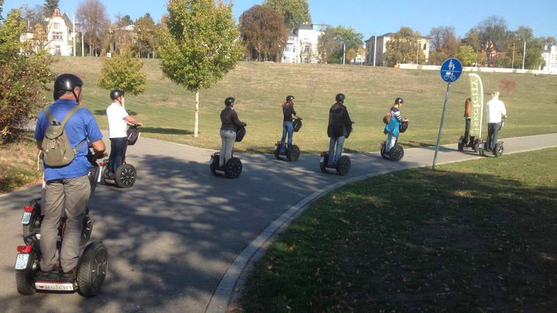 Segway-Elbe-Tour Dresden