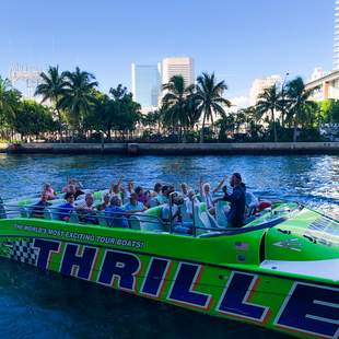 Thriller, Miami, South Beach, Florida, Speedboat