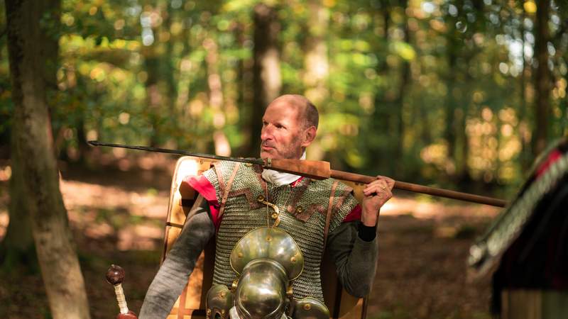 Römischer Legionär - ROM hautnah zum Anfassen