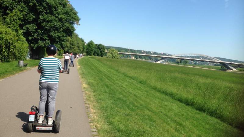 Segway-Elbe-Tour Dresden