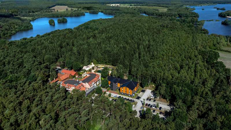 Lage im Naturschutzgebiet Teambuilding im Grünen - Paket M