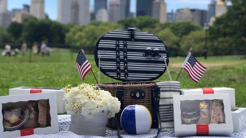 Picknick Central Park New York Gourmet Picknick