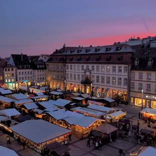 Weihnachtsmarkt Bamberg Winter, Bamberg, Lichter, Weihnachten