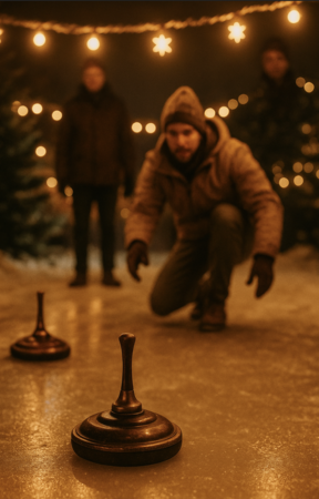 Weihnachtsfeier auf dem Weihnachtsmarkt