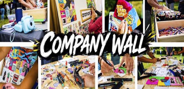 Company Wall - das kreative Kick-Off Event