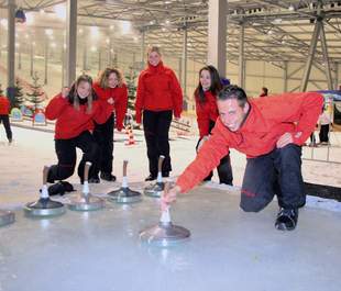 Eisstockschießen Eisstockschießen
