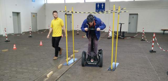 Segway-Parcours