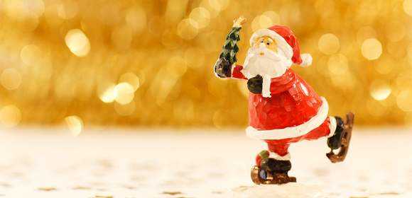 Eislaufen zur Weihnachtsfeier
