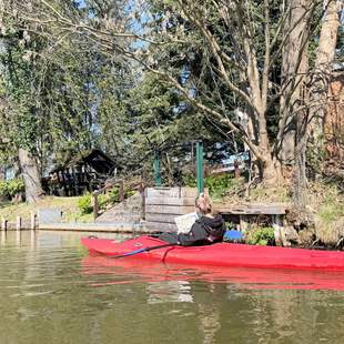 Rätseltour im Boot Paddelboot fahren im Spreewald