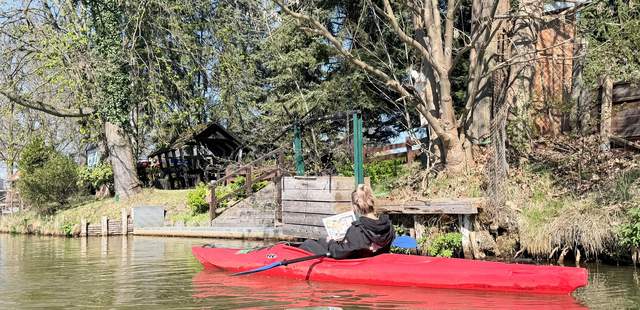 Rätseltour im Boot Paddelboot fahren im Spreewald
