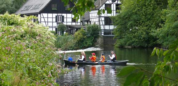Kanutour auf der Wupper