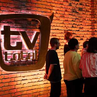 Studiotour Köln: TV Total Studio Besucher im TV Total Studio bei der Studiotour in Köln