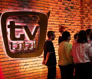 Studiotour Köln: TV Total Studio Besucher im TV Total Studio bei der Studiotour in Köln