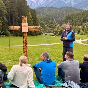 Feierliche Einweihung des Gipfelkreuz Feierliche Einweihung des Gipfelkreuz
