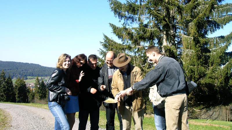 Natur-Rallye bei dem Betriebsausflug in der Teamwelt Schwarzwald