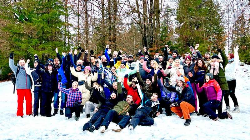 Teambuilding im Winter!