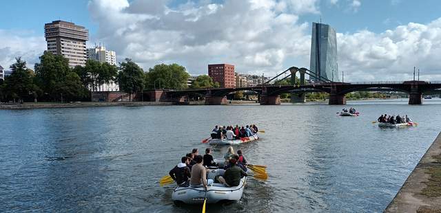 Rafttour Frankfurt auf dem Main
