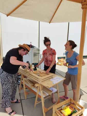 Schreiner-Workshop Sommerfest Alnatura