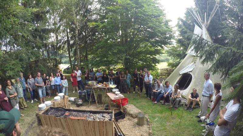 BBQ und Pizza